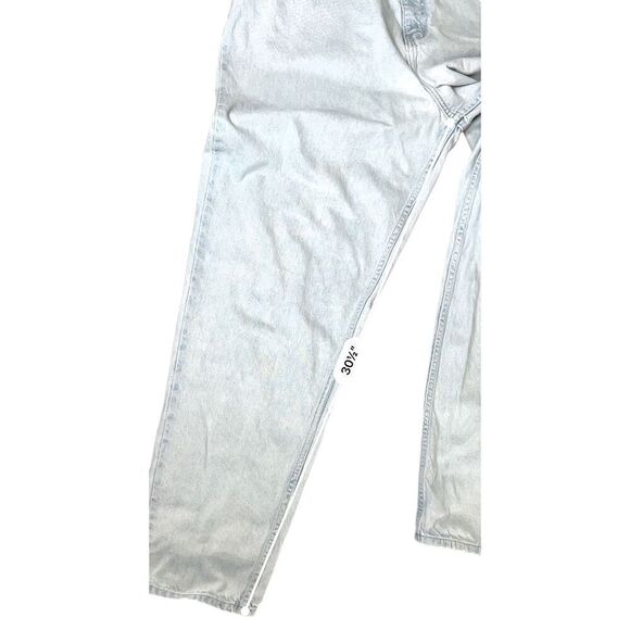 Faded Glory Relaxed Fit High Rise Light Wash Blue Jeans sz 18 - Picture 7 of 13